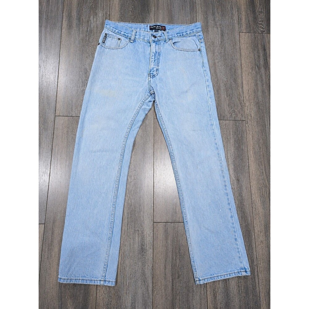 Vintage Oscar Jeans Selected 32x30 Light Wash Straight Leg Denim Jeans Men
